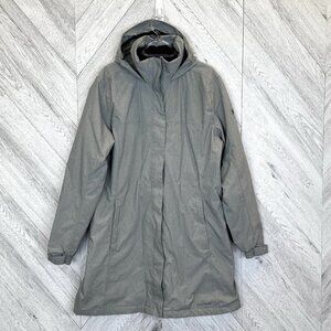 Helly Hansen Aden Rain Jacket Coat Women XL Insulated Waterproof Windproof Hood